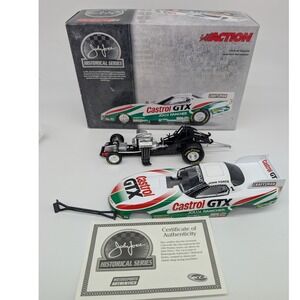 Action John Force 1995 Castrol GTX Funny Car 1:24 White Limited Edition